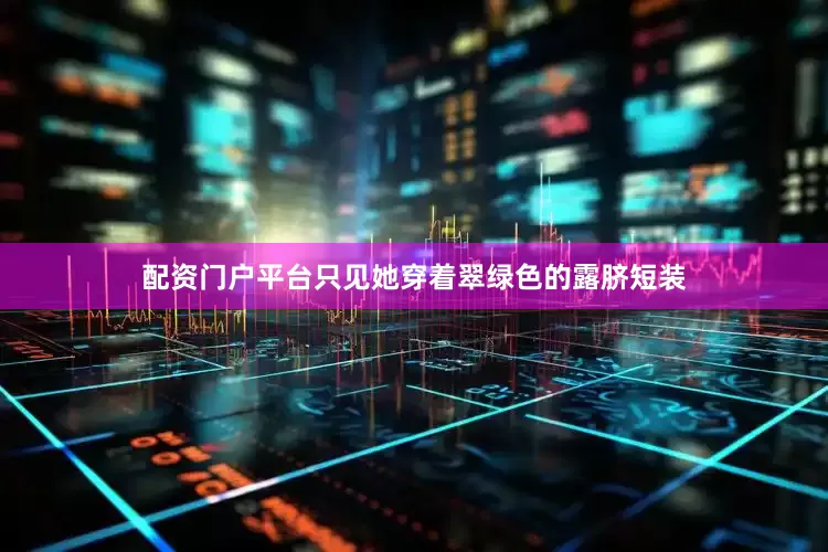 配资门户平台只见她穿着翠绿色的露脐短装