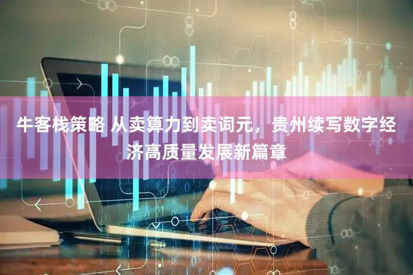 牛客栈策略 从卖算力到卖词元，贵州续写数字经济高质量发展新篇章